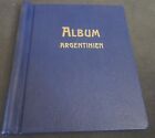 Argentina Blue Stamp Album Binder - Nice Album - No Stamps