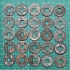 Lot Of 25 Pieces Ancient Chinese Coins Tang Dynasty Kai Yuan Tong Bao               2