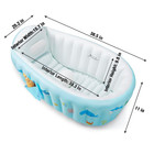 Baby Inflatable Bathtub  Portable Travel Baby Infant Bath Tub Toddler
