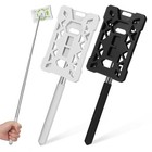 2pcs Garage Ticket Holder Grabber Tool - Telescoping Atm Card Reacher
