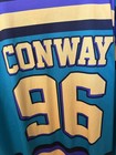 Disney Mighty Ducks Movie Hockey Jersey Charlie Conway  96 Men   s Xxl