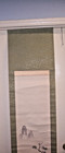 Japanese Hanging Scroll Art Painting Scenery Vintage Asian From Estate Signed
