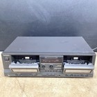 Technics Rs-tr313 Stereo Double Cassette Deck Auto Reverse Powers On