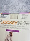 Vtg Jockey For Her Sheer   Comfortable Thigh Highs Antique White Small-medium