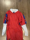Vintage Skydiving Jumpsuit Bev Suits  Blue   Red
