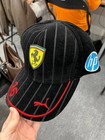 Baseball Logo Scuderia Ferrari F1 Leclerc Miami Gp 2026 Black Cap Hat Nwt