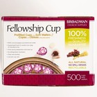Broadman Church Supplies Prefilled Communion Fellowship Cup Juice   Wafer 500 Ct