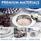 -  cup Tray Lid  Premium Communion Trays For Churches   Communion Set   Commu   
