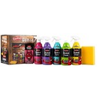 Carplan Demon 7pc Auto Detailing Gift Pack Set - Shine Wheels Foam Tires   More