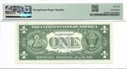 1957b  1 Silver Certificate  Pmg Gem Uncirculated 66 Epq  V a Block