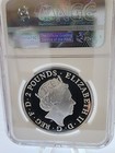 2017   2 Queens Beasts Lion Of England 1oz Silver Coin Ngc Pf70