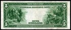1914  5 Large Size Philadelphia Better Type C Federal Reserve Note   Crisp Xf  