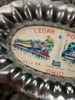 Vintage 5 Souvenir Aluminum Tray From Cedar Point Sandusky Ohio Amusement Park
