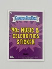 2019 Topps Garbage Pail Kids  7b Rod Man We Hate The  90s Dennis Rodman Parody