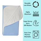 12 Pack - 36x34 Bed Pad Washable Reusable Incontinence Underpad Waterproof Chuck