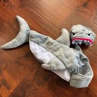 Shark Costume Suit Dog Fish Small 14 -16  Girth   Pet Lion Mane Hat - Cute   