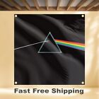 Pink Floyd Dark Side Of The Moon 4 x4  Banner Album Cover Art Fabric Poster Flag