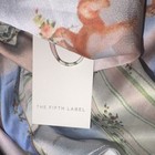The Fifth Label Multicolor Satin Floral V-neck Sleeveless Slip Nightgown