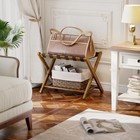 Luggage Rack  Set Of 2  Foldable Bamboo Suitcase Stand With Storage Shelf For   