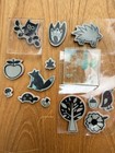 Lot Of 60  Rubber Stamps For Crafting scrapbooking - Holidays  Animals  Insects