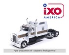 Ixo Models Kenworth W900     White With Comet 1 64