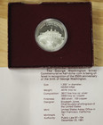 1982 George Washington Proof 90  Silver Commemorative Half Dollar S Mint W box