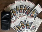 Vintage Rand Mcnally  12 state Folded Maps 11 Are 1980s With Travel Case U s 