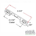 Recessed Keeper  2-3 4  - Faux Bronze