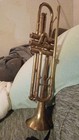 E  K  Blessing Trumpet Matte Brass Finish Serial Number 29091 Vintage 1935