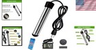 1500w Immersion Water Heater With Lcd Thermometer