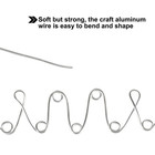 9 Gauge Aluminum Wire  50 Feet 3mm Bendable Armature Wire  Metal Craf