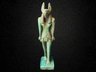 Ancient Egyptian God Anubis Statue - Handcrafted Figurine