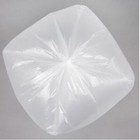 100 Trash Garbage Bags - 7 Gallons - Can Liner 20  X 22  High Density 8 Micron