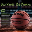 Silent Indoor Basketball Size 7  29 5   grooved Foam Basketball For Quiet Dribbl