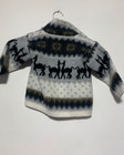 Aly Marka Kids Size 2t Alpaca Wool Zip Up Jacket Broken Zipper