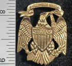 Original 1898 Spanish American War Single Brass Eagle Sew On - Hard Find  