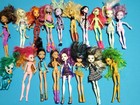 Large Lot Of 18 Monster High Dolls