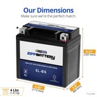 Ytx5l-bs Rechargeable Sealed Agm Motorcycle Battery