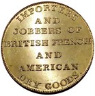  1850  New York City Ny 516kpb  r-6  Malcolm   Gaul Merchant Token