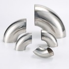 304 Stainless Steel Elbow Turbo Exhaust Manifold Bend 90 Degree Industrial