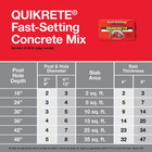 50 Lb  Fast-setting Concrete Mix