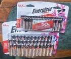 Energizermax 36aa   30aaa Batteries Exp 12 2040 one Pack Of Each  66 Batteries 