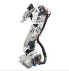 Rot3u 6dof Aluminium Robot Arm Mechanical Robotic Clamp Claw For Arduino-silver