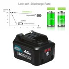 12v 6 0ah For Makita Bl1041b Max Cxt Li-ion Battery Bl1021 Bl1040 Bl1016