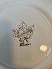 Vintage 60s Niagara Falls Canada Souvenir Ashtray     24k Gold Trim     Canada