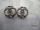 Chanel   2 Buttons Silver Cc Logo  18 Mm  New  Lot 2 Pc