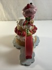 Rare Strawberry Shortcake Resin Analog Alarm Clock  2002 Read Below