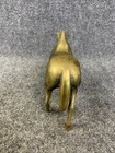 Vintage 4 14lb Solid Brass Horse Trotting Prancing Statue 5  X 6 5  Equestrian