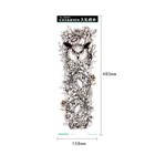 Large Temporary Tattoos Set Full Arm Body Art Stickers Waterproof Fake Tattoos