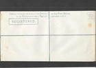 Gb Stationery 1878 Qv 2d Blue  specimen  Ovpt Registered Envelope Size K H b Rp6